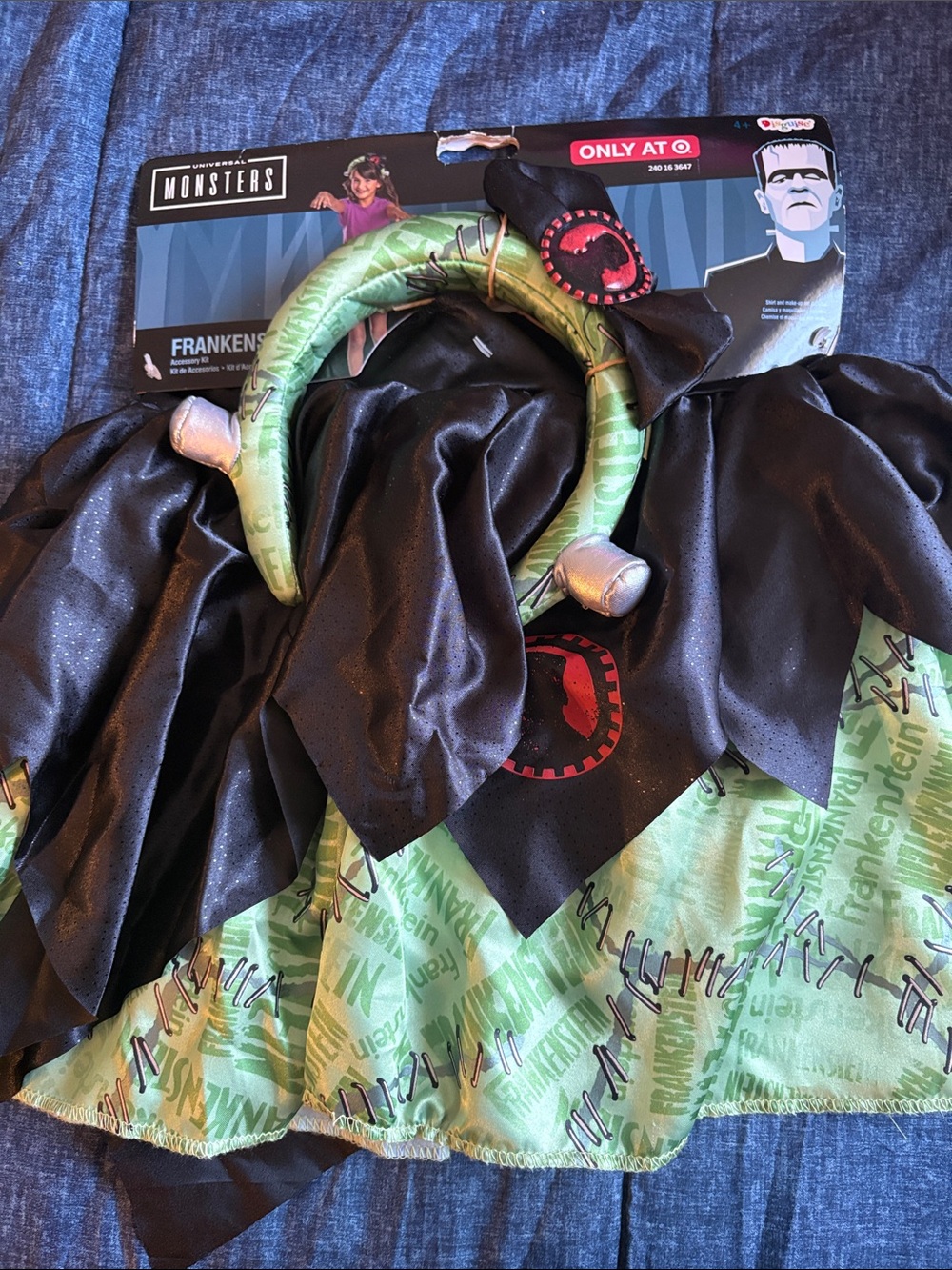 Universal Monsters Frankenstein Costume Tutu & Headband Target Exclusive